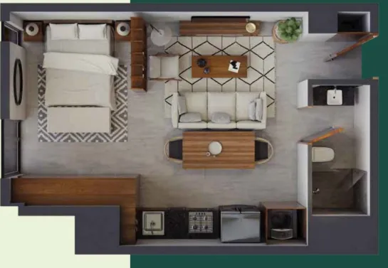 Foto 3 de Departamento en Entrebosques - Modelo A