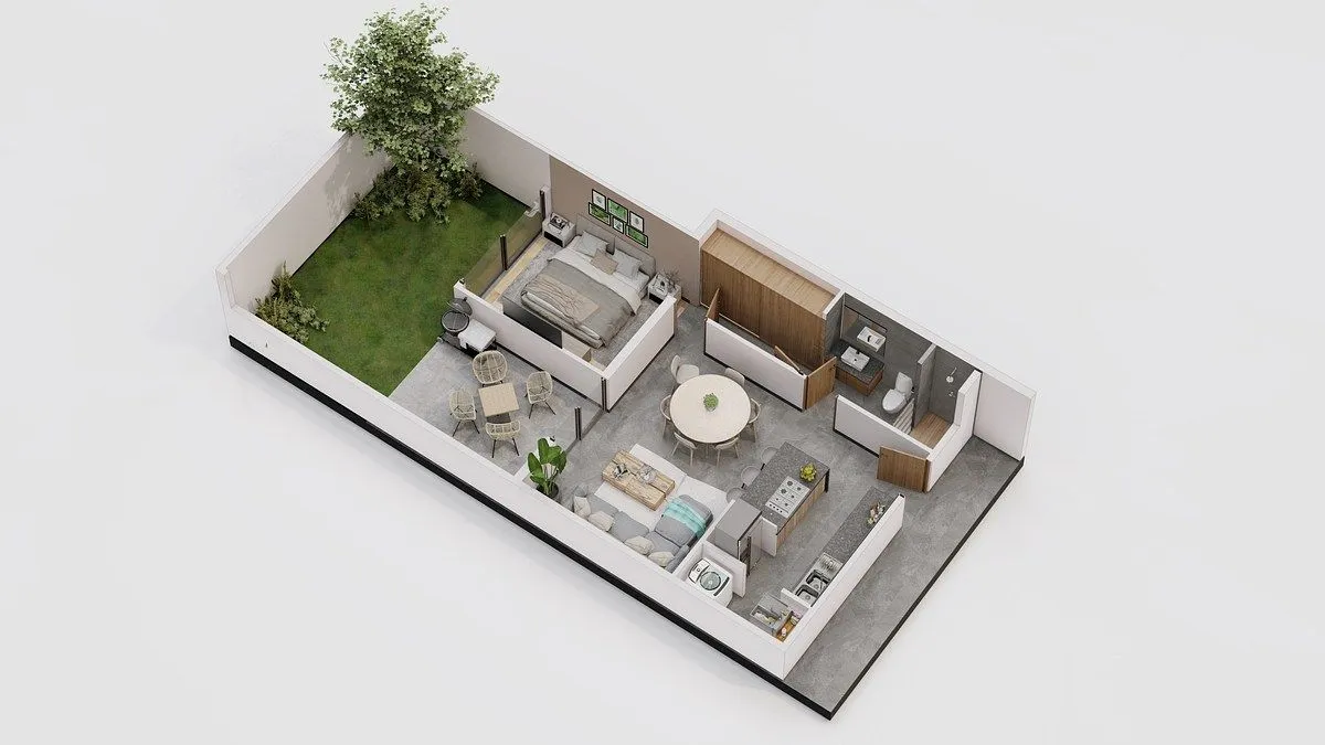 Foto 3 de Departamento en venta en Jardines del Bosque
