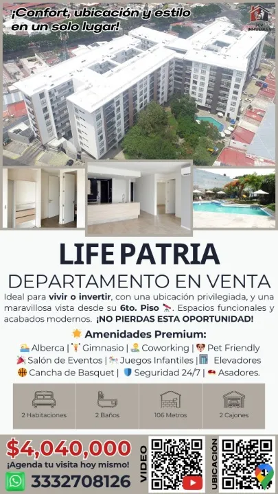Departamento en venta en Calle Montemorelos, Rinconada de la Calma, Zapopan