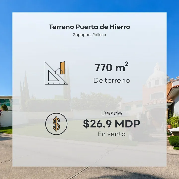 Foto 3 de Terreno Premium en Venta | Puerta de Hierro, Zapopan