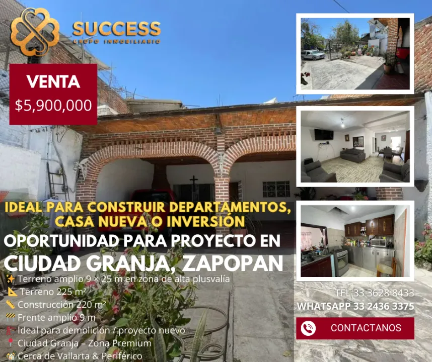 Casa en venta en CIUDAD GRANJA, Granja, Zapopan
