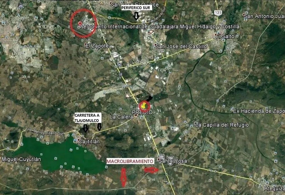 Foto 2 de Terreno en venta en Carretera Chapala - Guadalajara, Jardines De La Calera, Tlajomulco De Zuñiga