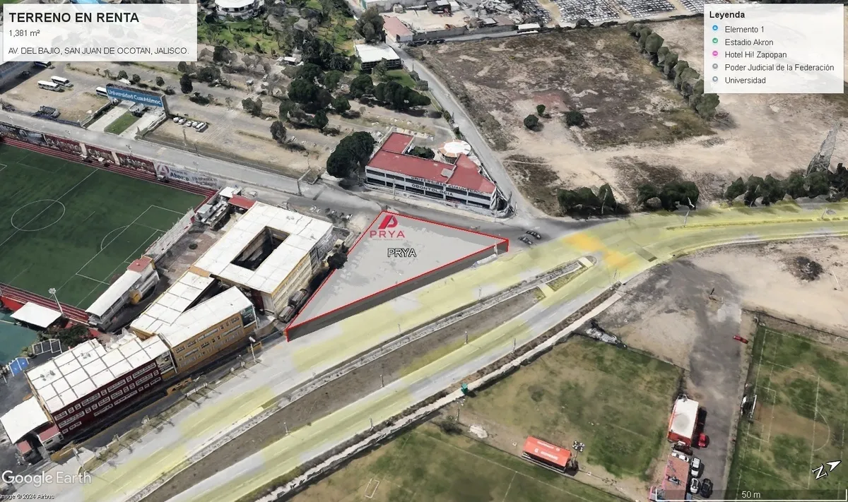 Foto 2 de Terreno en renta , San Juan de Ocotan , Zapopan ,Jalisco