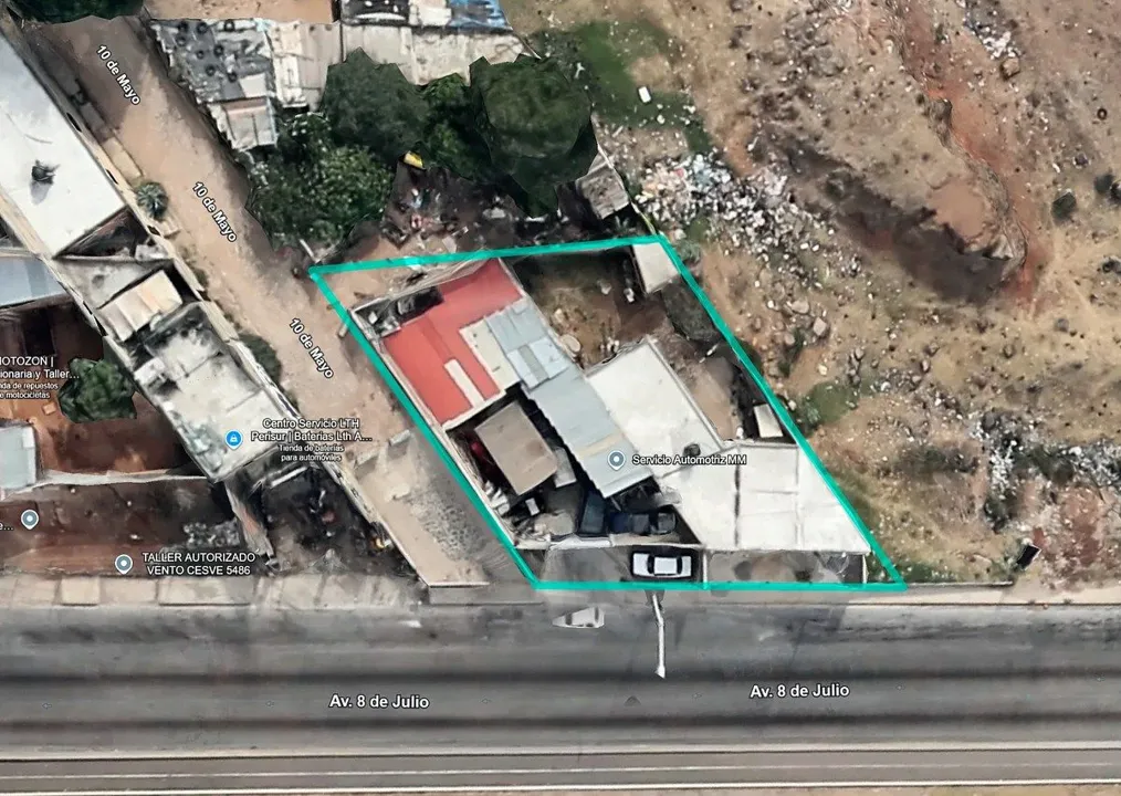 Oportunidad Terreno en Venta sobre Av. 8 de Julio