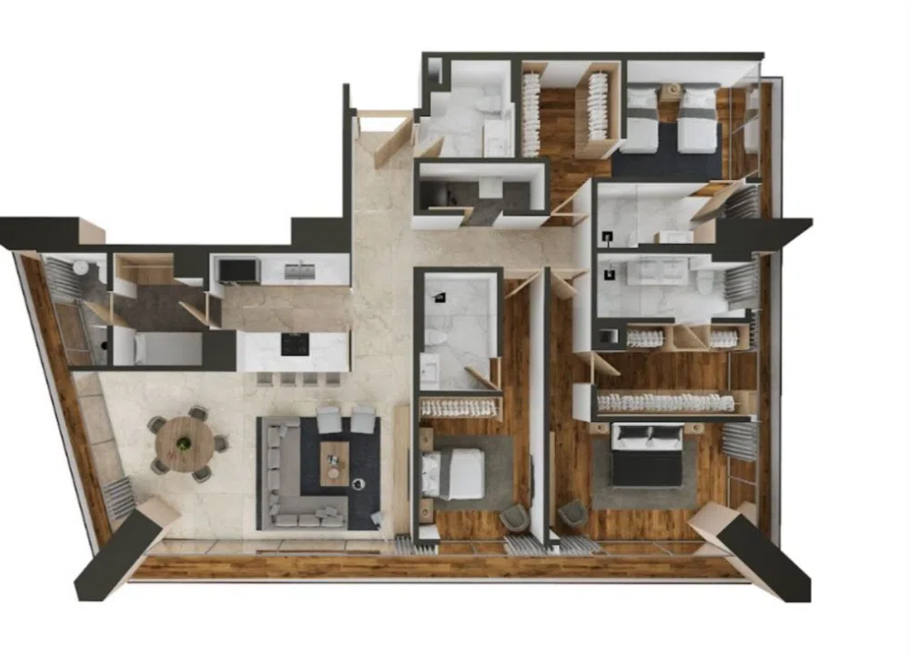 Foto 6 de DEPARTAMENTO EN VENTA EN TORRE LEGACY, ZAPOPAN, JAL.