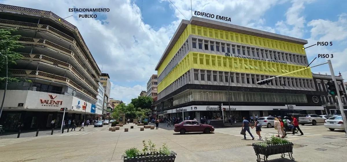 Foto 2 de EDIFICIO EMISA CENTRO DE GUADALAJARA EN RENTA PISO 3 EN RENTA