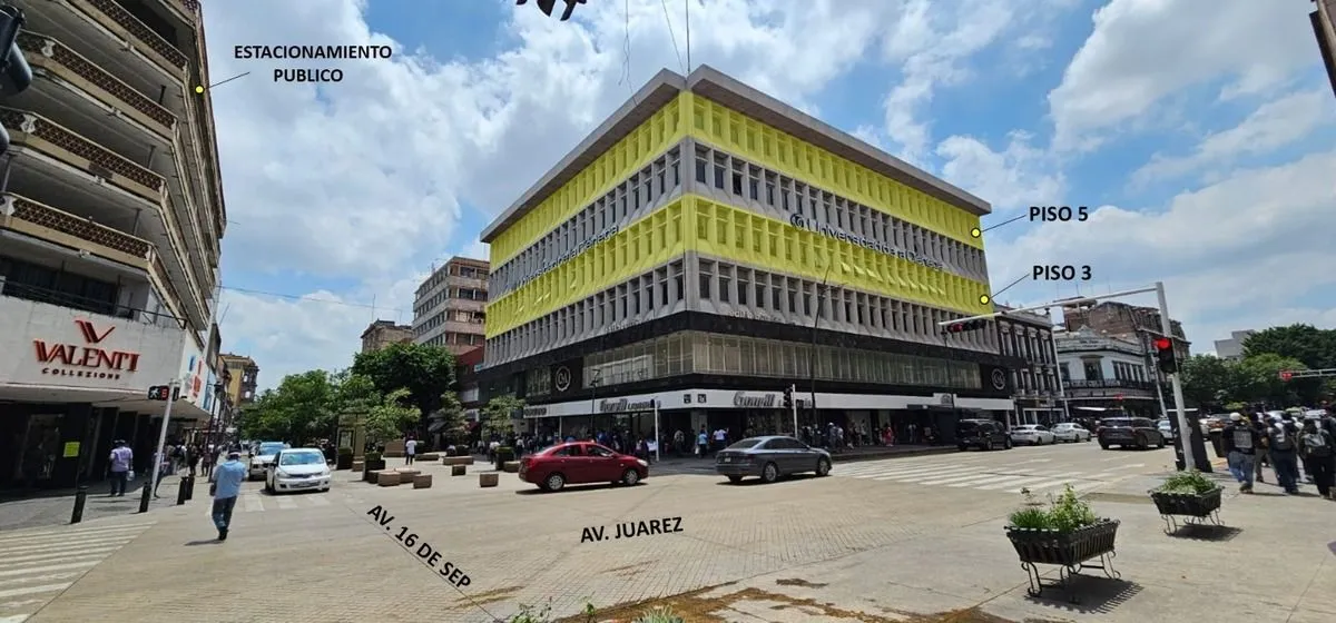 Foto 3 de EDIFICIO EMISA CENTRO DE GUADALAJARA EN RENTA PISO 3 EN RENTA