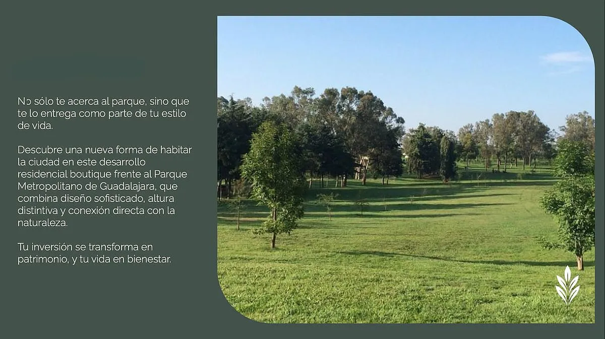Foto 5 de Departamentos en Preventa frente al Parque Metropolitano en Zapopan, Jalisco