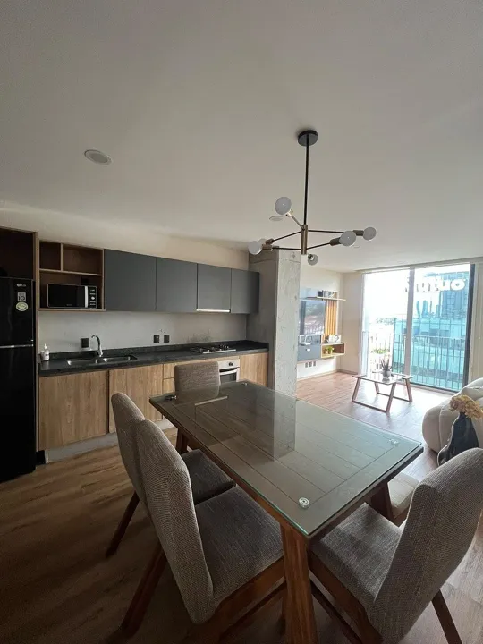 Departamento amueblado en renta en Yatta Living, Av. Naciones Unidas