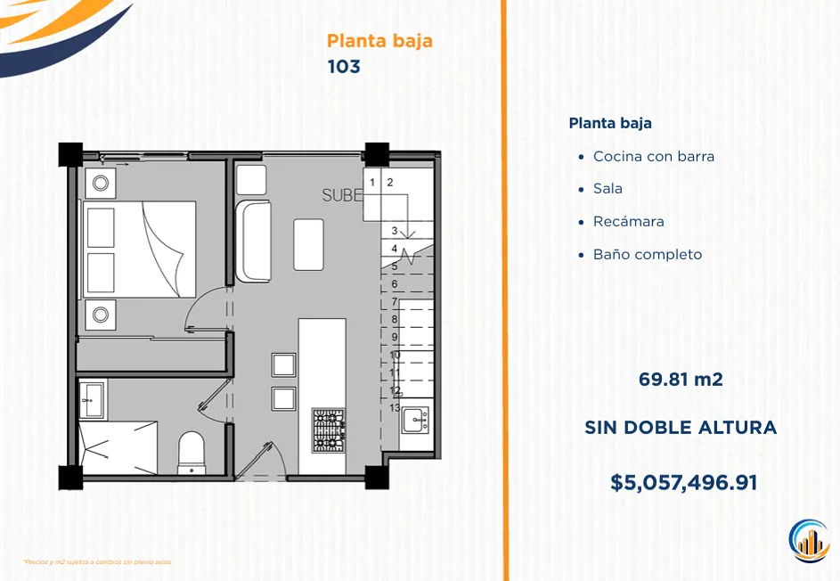 Foto 6 de Departamento en venta en Torre Gonzaga