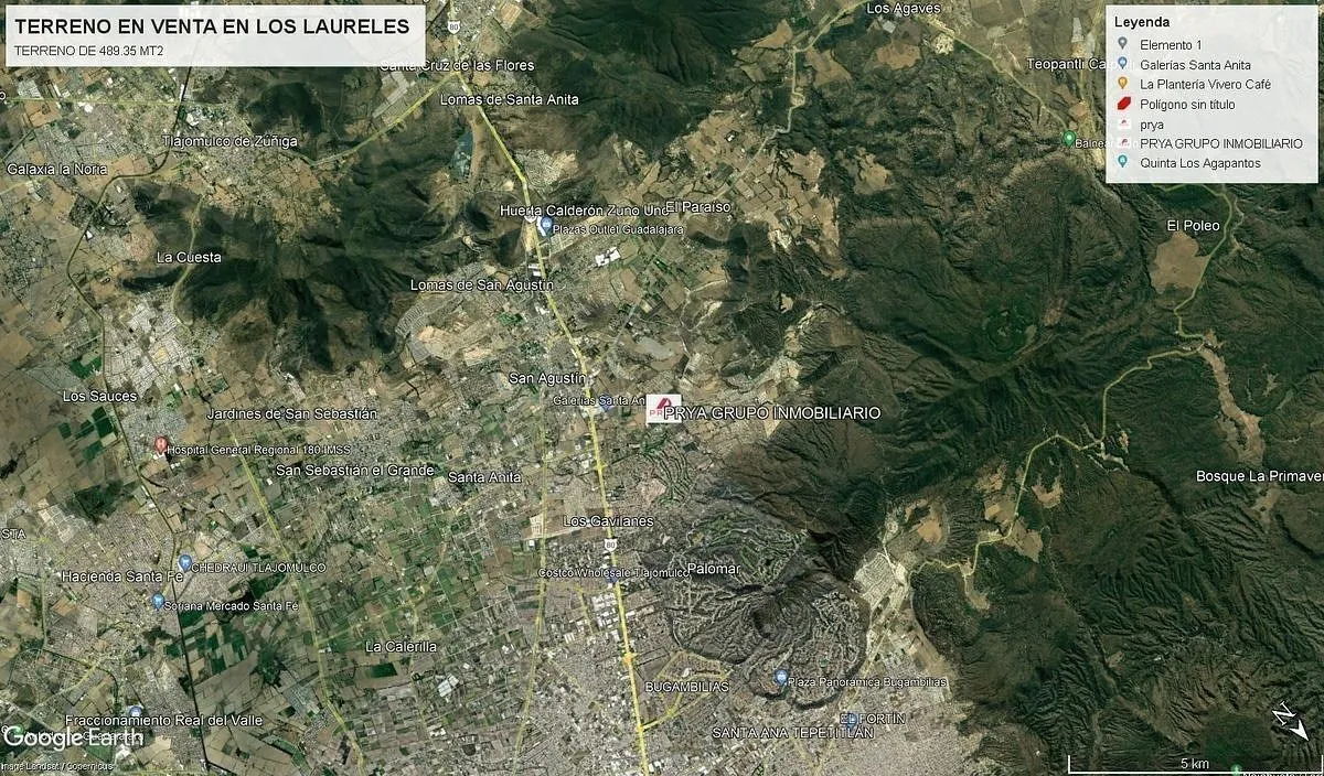 Foto 8 de Terreno en Venta , Tlajomulco de Zuñiga , Jalisco