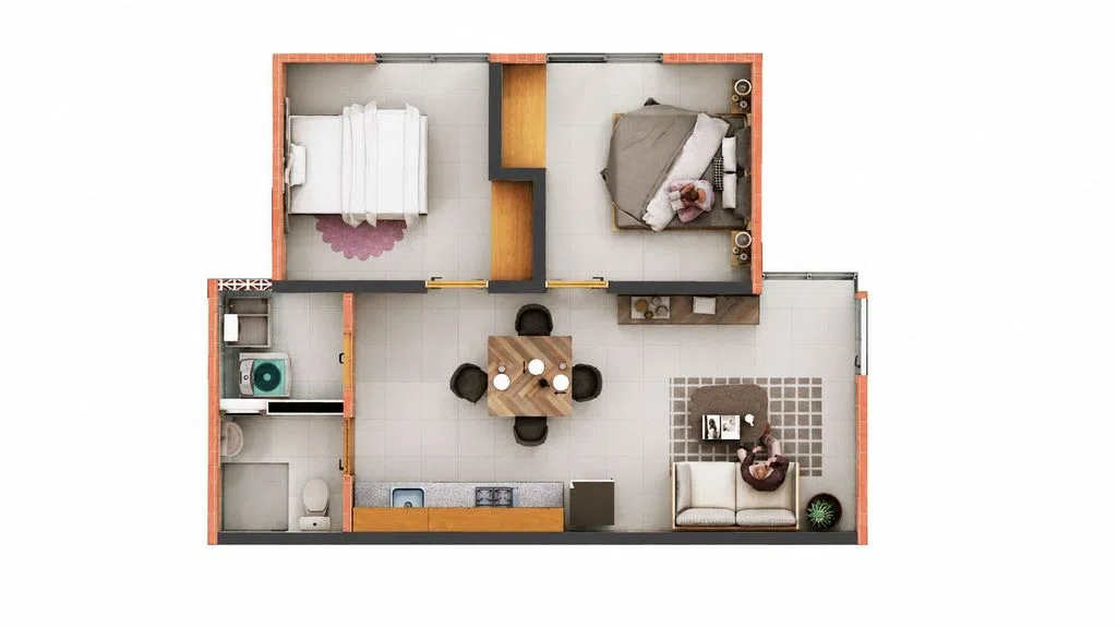 Foto 3 de Departamento en Avenida de las Praderas #1762 , Tonalá