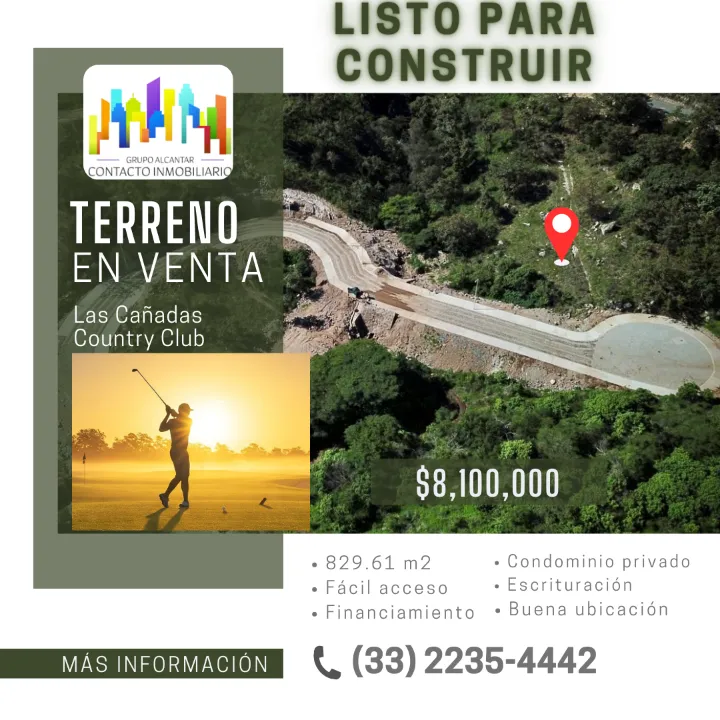 Terreno en venta en Avenida Bosque de San Isidro Norte, Bosques de San Isidro, Zapopan
