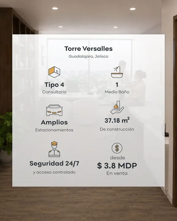 Foto 2 de Torre de Especialidades Versalles | Consultorio Médico en Venta