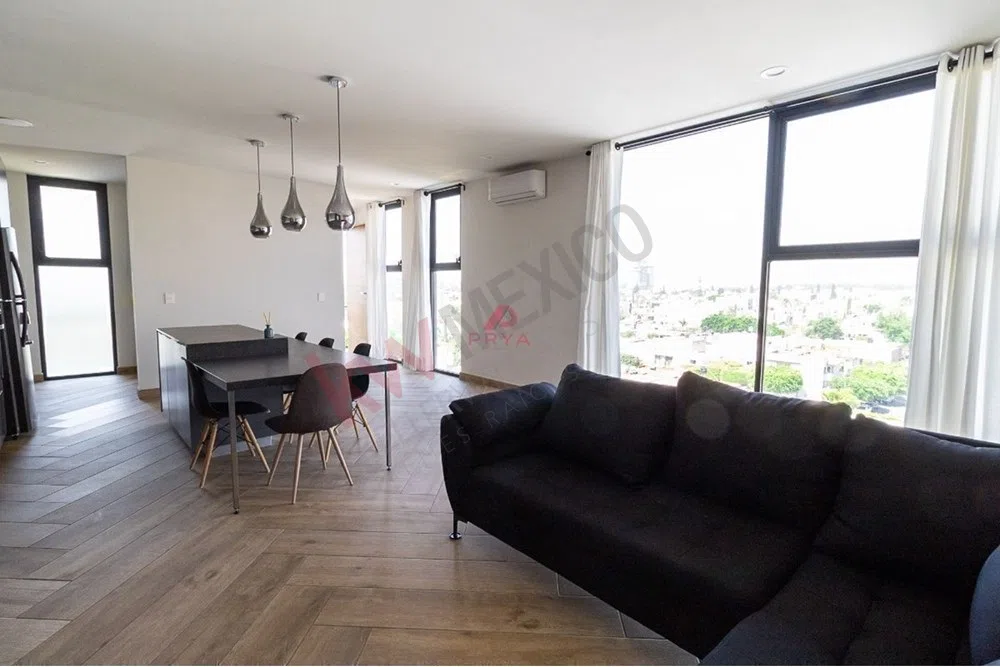 Foto 7 de Departamento Loft Amueblado en Renta Zapopan Prados Tepeyac con Bodega