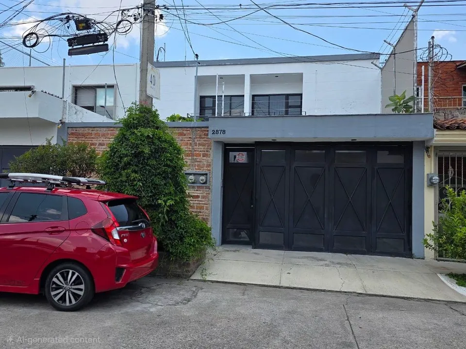 Casa Duplex Amueblada En Renta En Jardines Del Bosque, Guadalajara.