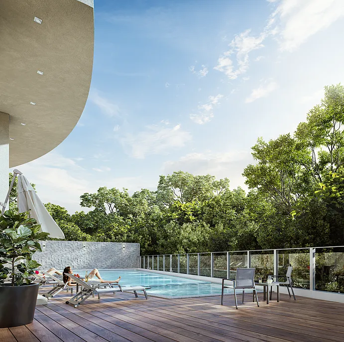 Foto 4 de Departamentos en venta con vista al country club