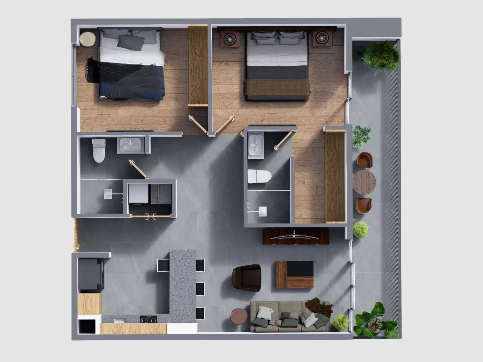 Foto 3 de Departamento en venta en Calzada Circunvalación Poniente, Granja, Zapopan