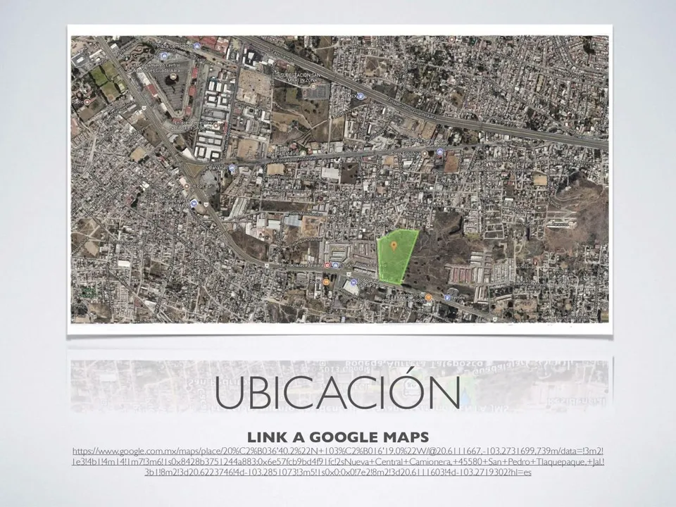 Foto 9 de Terreno Comercial en Venta en Tateposco, Tlaquepaque | 47,500 m² con 175 m