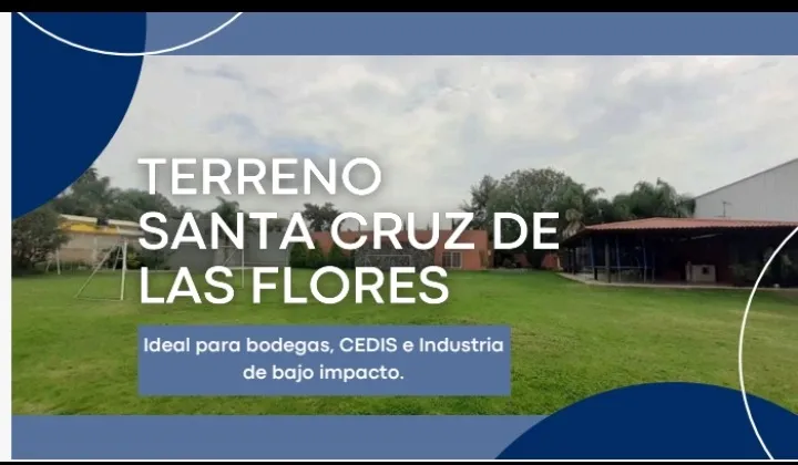 Terreno en venta en Santa Cruz de las Flores, San cruz  de las flores, Tlajomulco