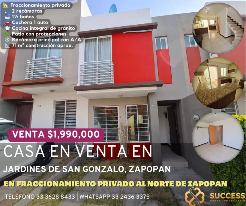 Casa en venta en San Gonzalo, Jardines De San Gonzalo, Zapopan
