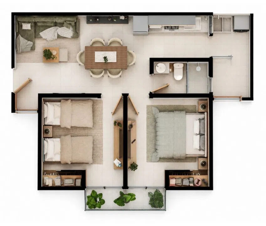 Foto 3 de Departamento en Venta en Jalisco III Sección - DESARROLLO ALTOS DEL PARQUE -