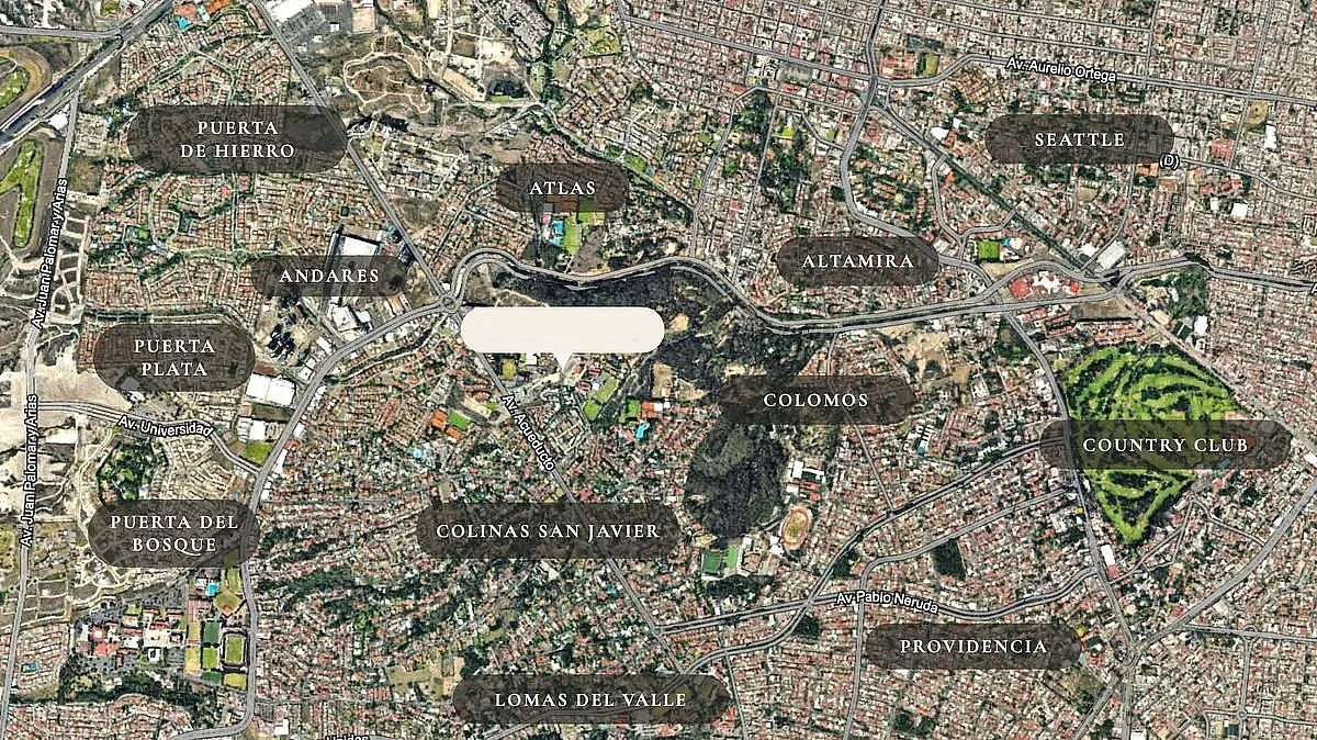 Foto 5 de Terrenos/Lotes en Venta en Colinas de San Javier, Zapopan, Jalisco