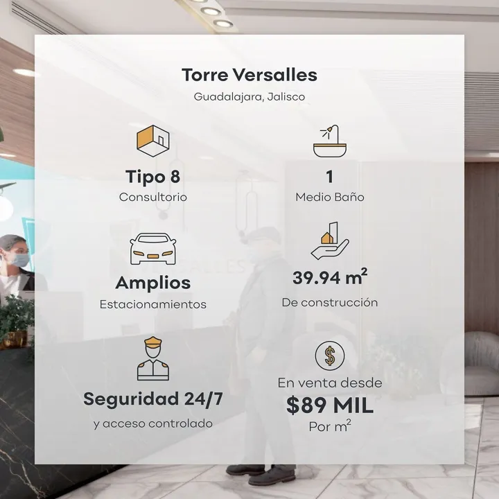 Foto 2 de Torre de Especialidades Versalles | Consultorio Médico en Venta