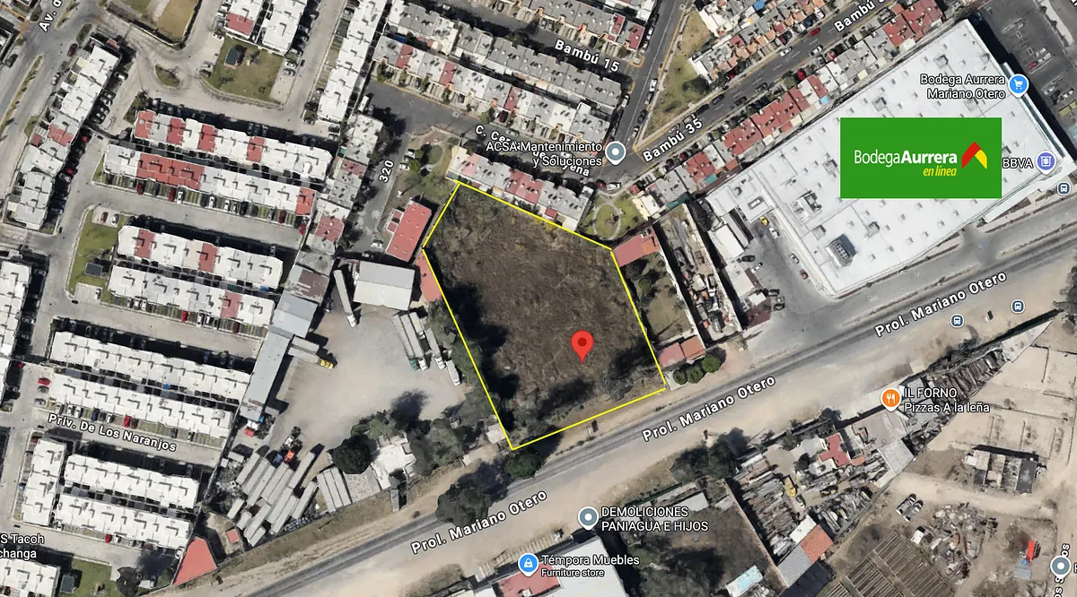 Foto 2 de Terreno en venta en Mariano Otero