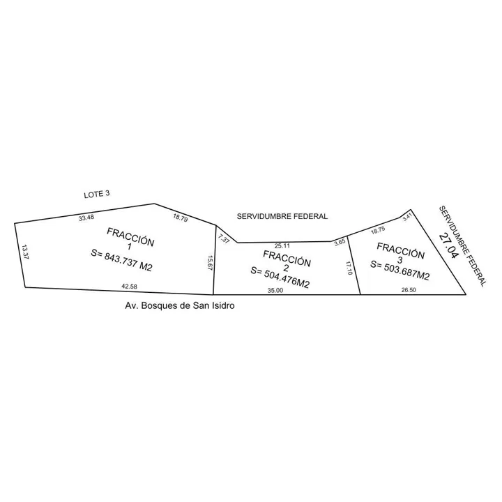 Foto 6 de Terreno en Venta en Las Cañadas - Bosque de San Isidro 2020
