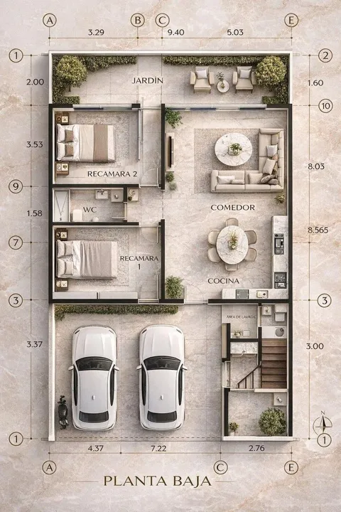 Foto 9 de Dúplex Planta Baja en Venta en Huentitán, Guadalajara