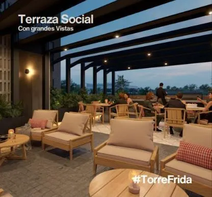 Foto 4 de Departamentos en Torre Frida (Av Providencia)