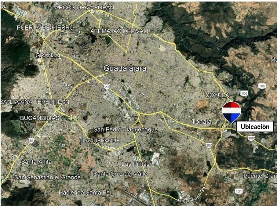 Foto 5 de Terreno industrial venta, El Vado, Tonala | ITV-OP202