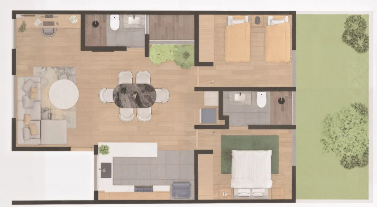 Foto 9 de Departamento en Venta en Real Center - Santa Margarita 2A