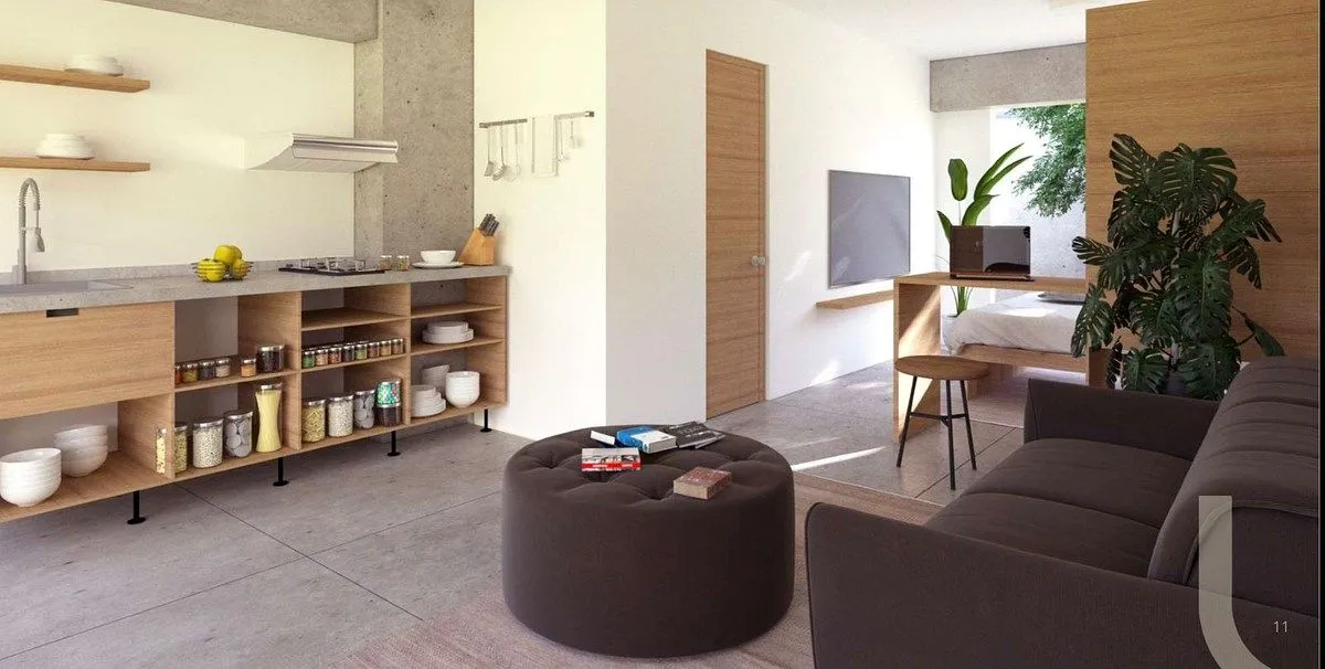 Foto 9 de Departamento de 31 m² con 1 Recámara en Venta, Guadalajara