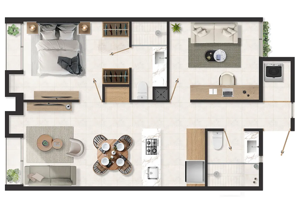 DEPARTAMENTO EN VENTA MUY CERCA DE LA MINERVA