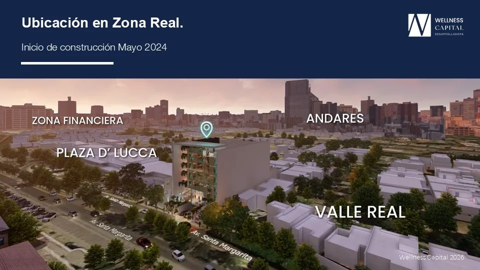 Foto 3 de Departamento en venta en Avenida Santa Margarita, Valle Real, Zapopan