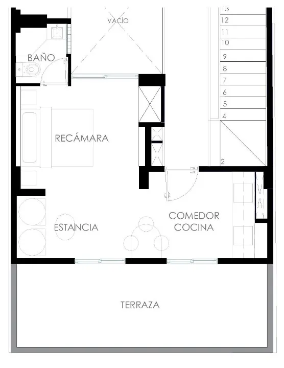 Foto 5 de Departamento en venta en Alfredo R. Plascencia, Santa Teresita, Guadalajara