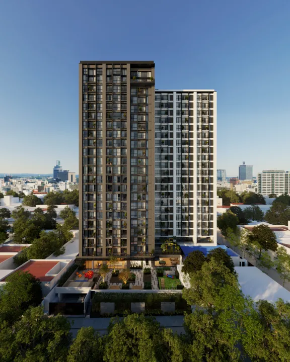 Desarrollo en Pre-Venta en Chapultepec - Torre I Épika Modelo POP