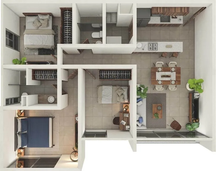 Foto 4 de Departamento en venta SANT MARTI , La Tijera