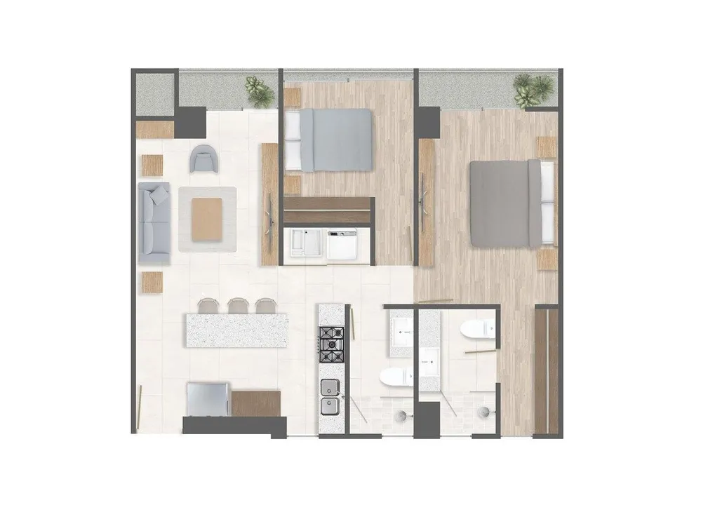 Foto 2 de Departamento en Venta, Col. Monraz, Guadalajara, Jalisco.