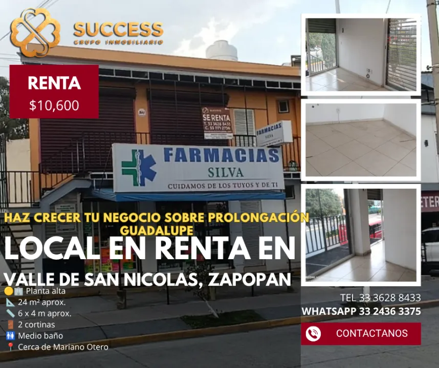 Foto 6 de Local Comercial en renta en GUADALUPE, Valle de San Nicolás, Zapopan