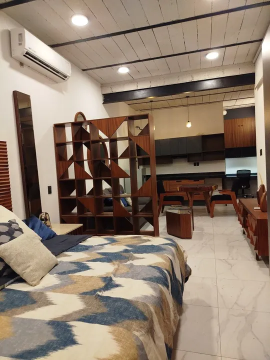 ESTUDIO AMUEBLADO  RENTA COL.MORELOS