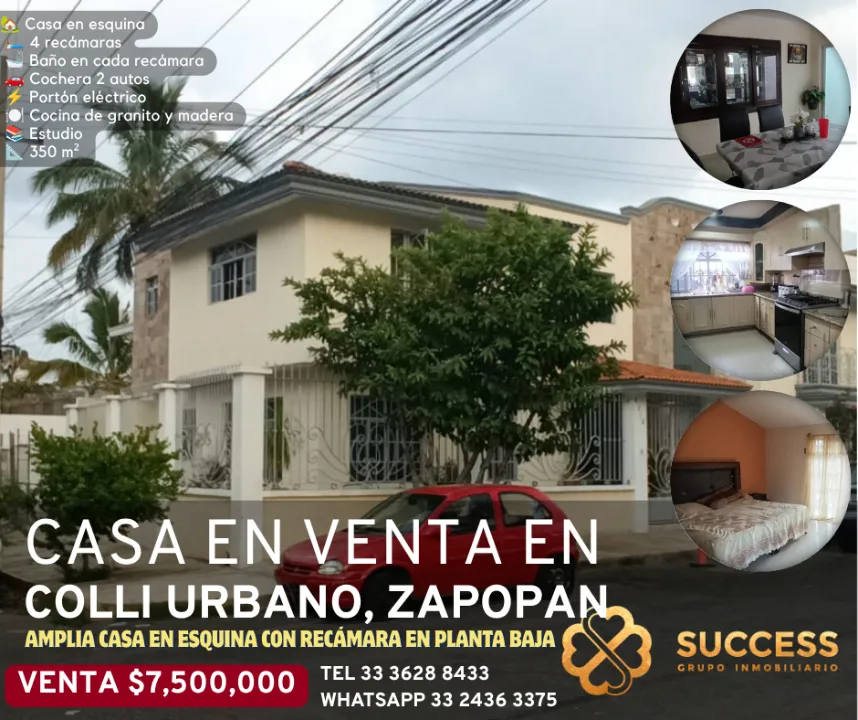Casa en venta en COLLI URBANO, Colli Urbano, Zapopan