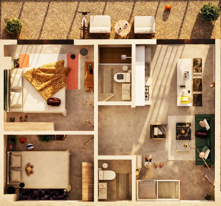 Foto 5 de Departamento en venta en Calle Juan De Dios Robledo, La Penal, Guadalajara
