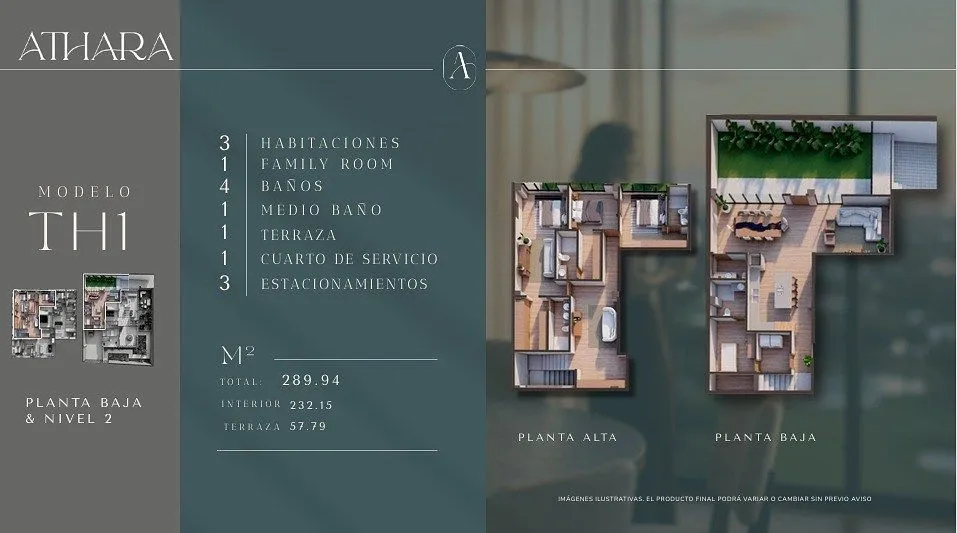Departamentos en Preventa, Athara - Modelo TH1, Country Club, Guadalajara, Jal.