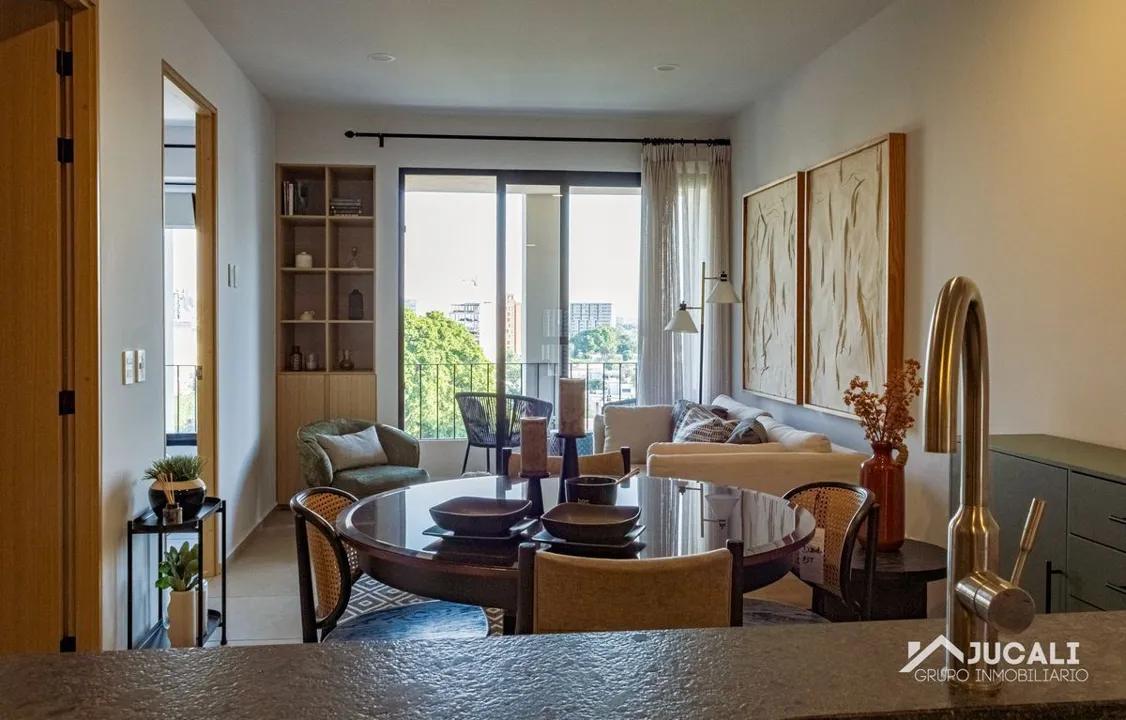 Departamento amueblado en renta en la colonia Americana, Guadalajara, Jalisco
