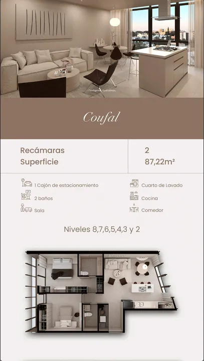 Foto 7 de Departamentos en Preventa en Vallarta Norte en Guadalajara, Jalisco