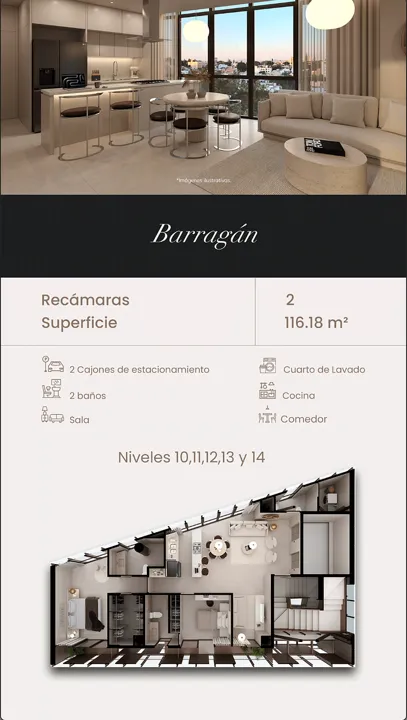 Foto 8 de Departamentos en Preventa en Vallarta Norte en Guadalajara, Jalisco
