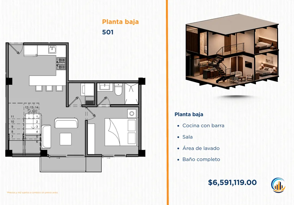 Foto 4 de Departamento en preventa en Torre Gonzaga